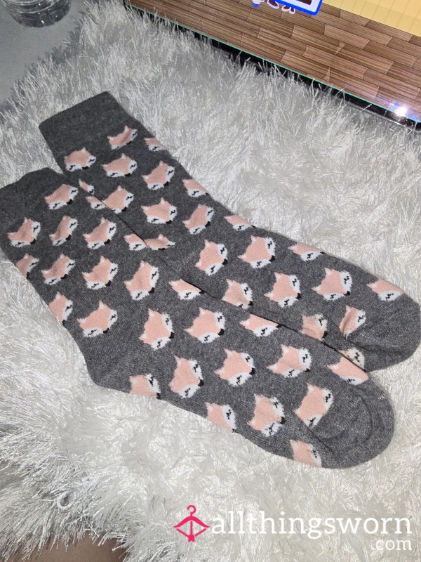 Cute Fox Socks