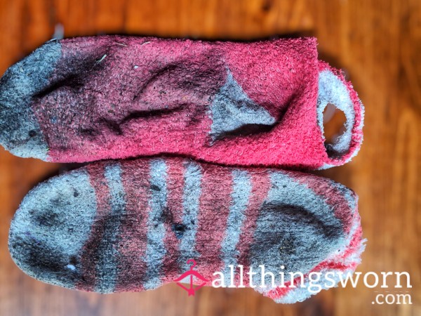 Cute Fuzzy Comfy Dirty Socks