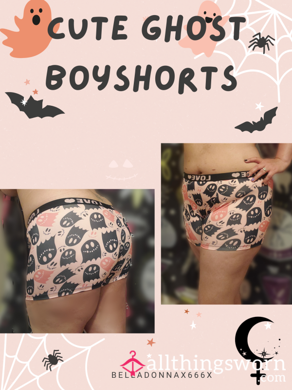 🦇Cute Ghost Boyshorts