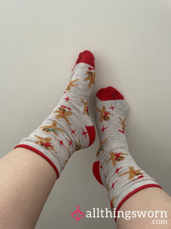 Cute Gingerbread Crew Socks