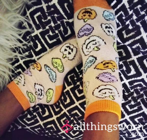 Cute Goth Socks🍬🎃