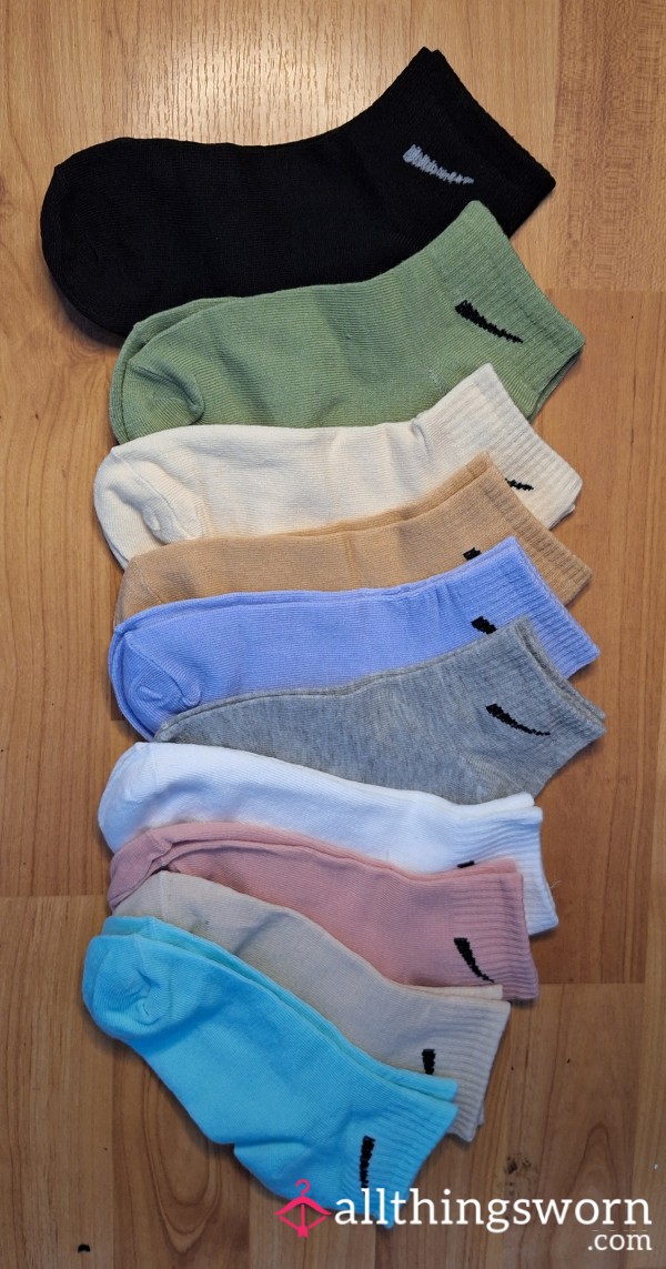 Cute Half Socks, Many Colours