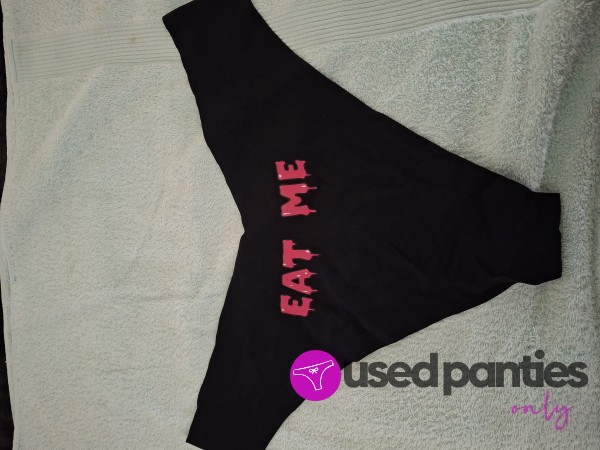 Cute Halloween Thong "trick Or Eat" 🎃👻🎃