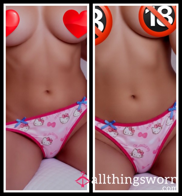 Cute Hello Kitty Thongs
