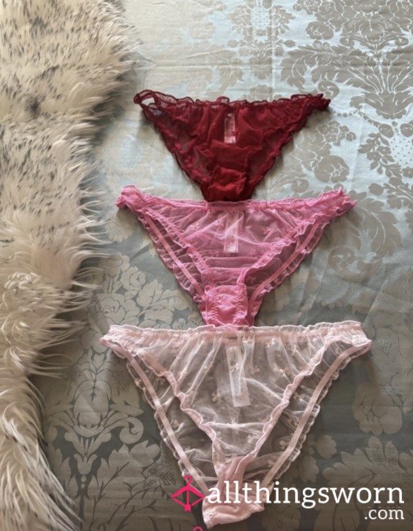 Cute Lace See Through Panties Available For Wears You Pick Haw Long