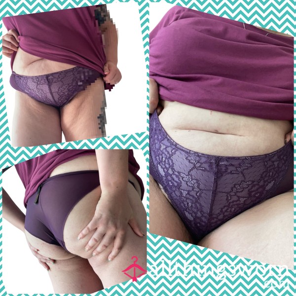 Cute Lacey Purple Panties ❤️