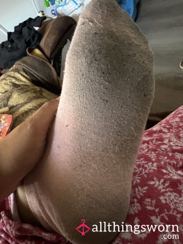 Cute Light Pink Sock