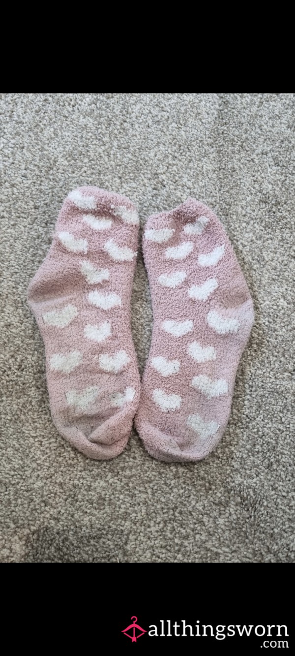 Cute Little Fluffy Socks For When My Feet Are Cold In The Evenings