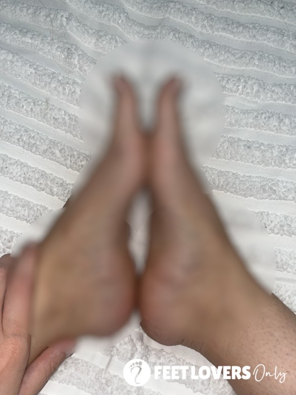 Cute Little French Toes