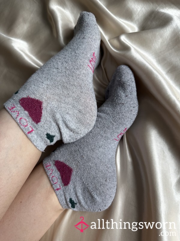 Cute Love And Hearts Socks