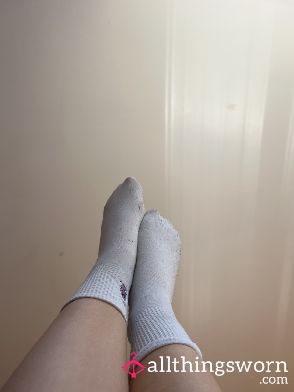 Cute Mia Matched Dino Socks