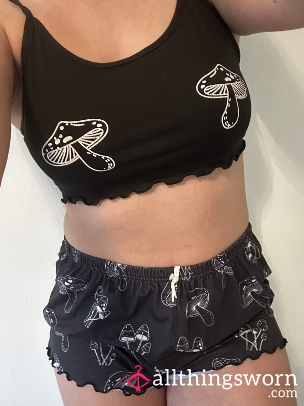 Cute Mushroom Pyjama Set