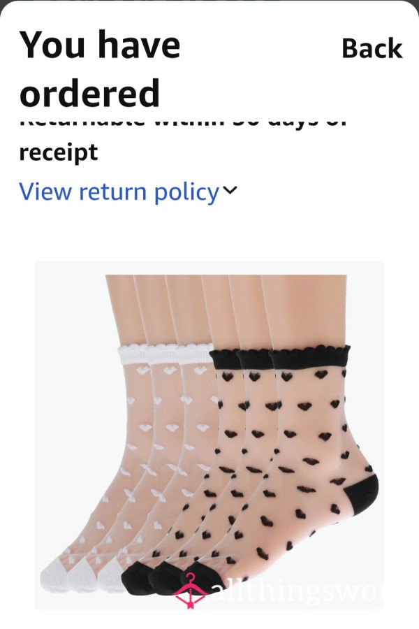 Cute Custom Nylon Sock Wears