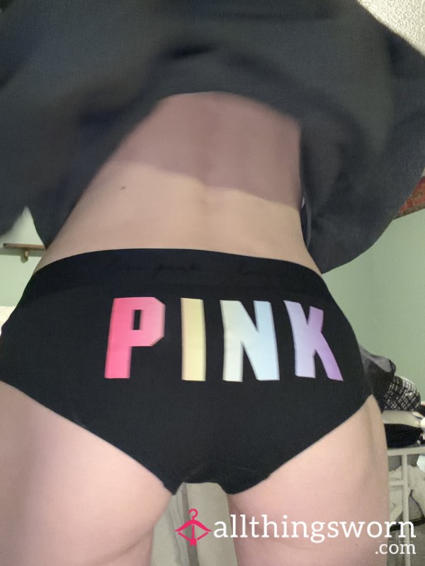 Cute Old Cotton Panties . VS PINK Logo