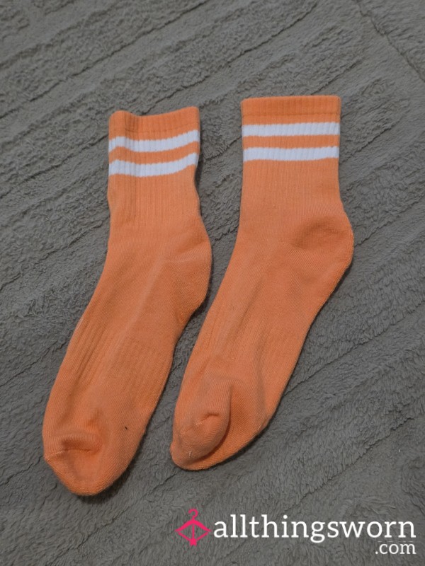 Cute Orange Socks.
