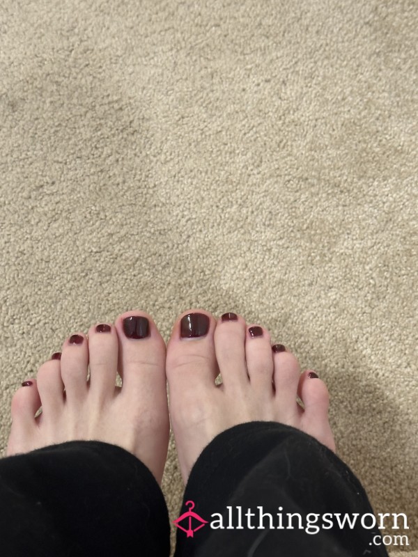 Cute Painted Toes