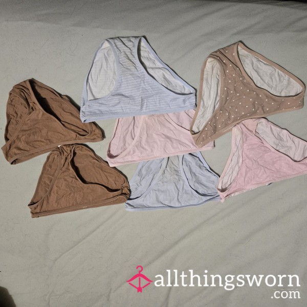 Cute Panties Worn By Sport Crazy Girls! Sweaty!
