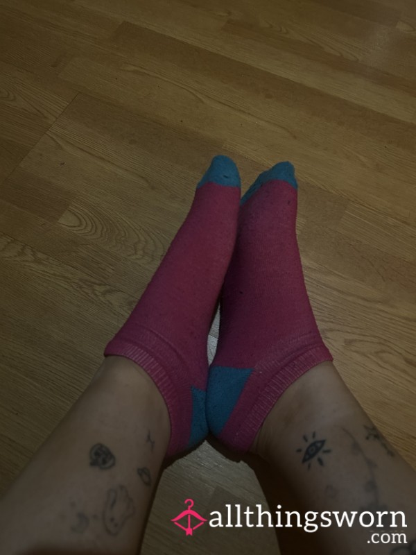 Cute Pink Ankle Socks