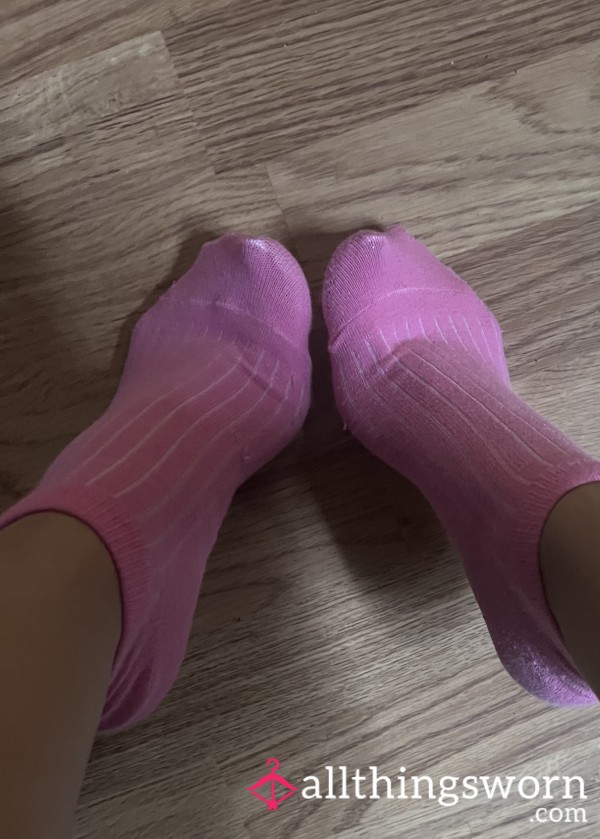 Cute Pink Ankle Socks