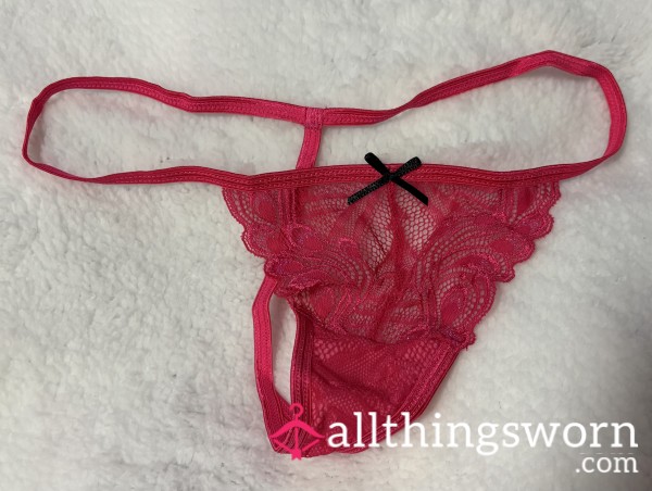 Cute Pink G String I Wear To Cla**