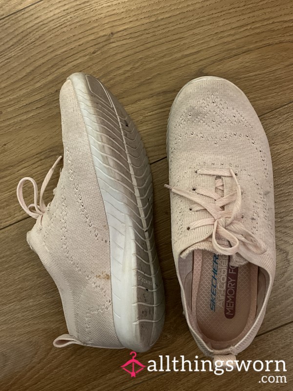 Hot Pink Skechers Shoes – Help Me Clean Those Up😏