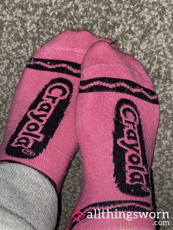 Cute Pink Socks
