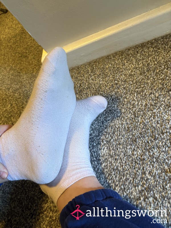 Cute Pink Socks, 48h Worn