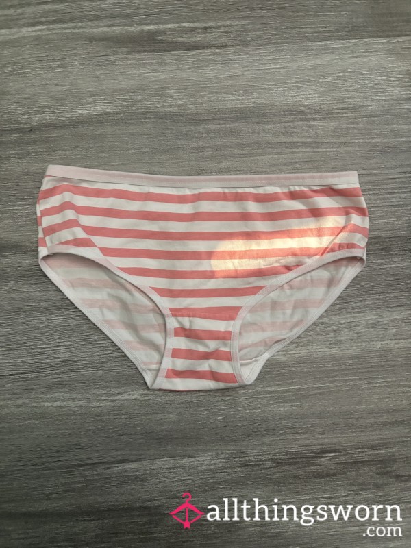 Cute Pink Stripped  Undies