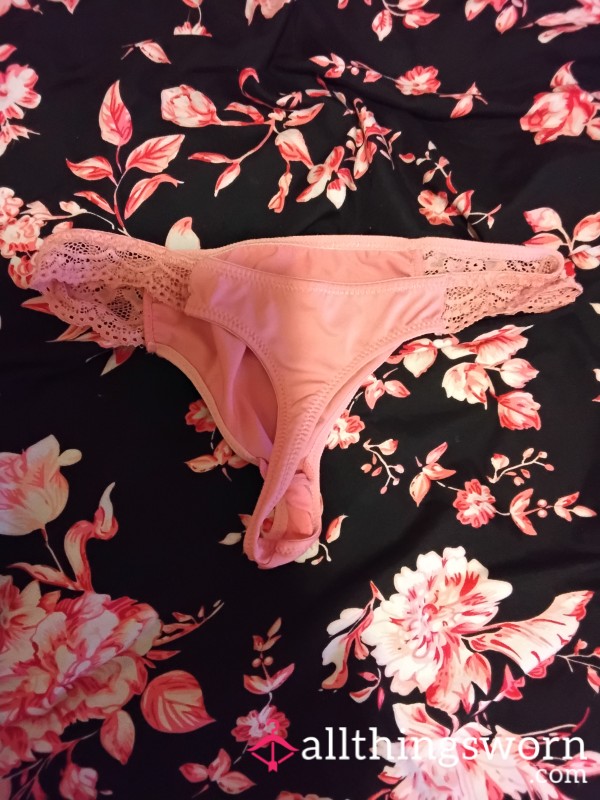 Cute Pink Thong Extended Wear Available