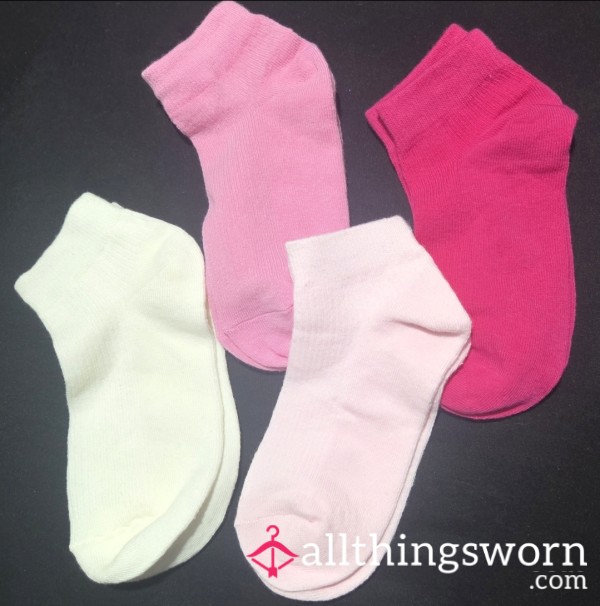 Cute Pink Trainer Socks - Pick Your Pair 💗
