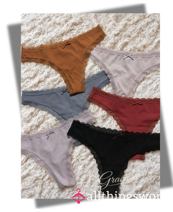 Gracie’s Favourite: The Silk Thong Of Dreams 💕