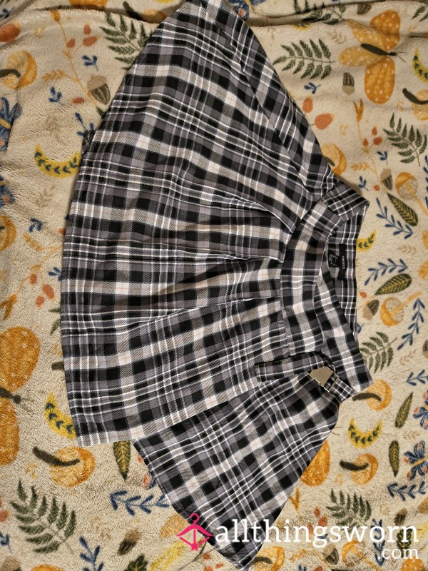 Cute Plaid Skirt