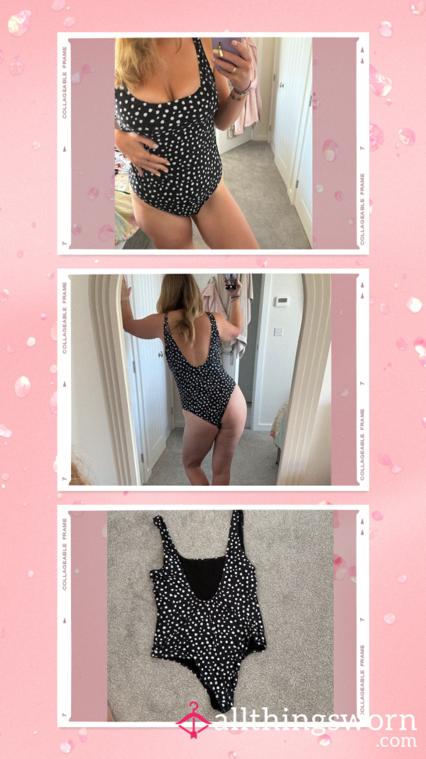 Cute Polka Dot Swimsuit