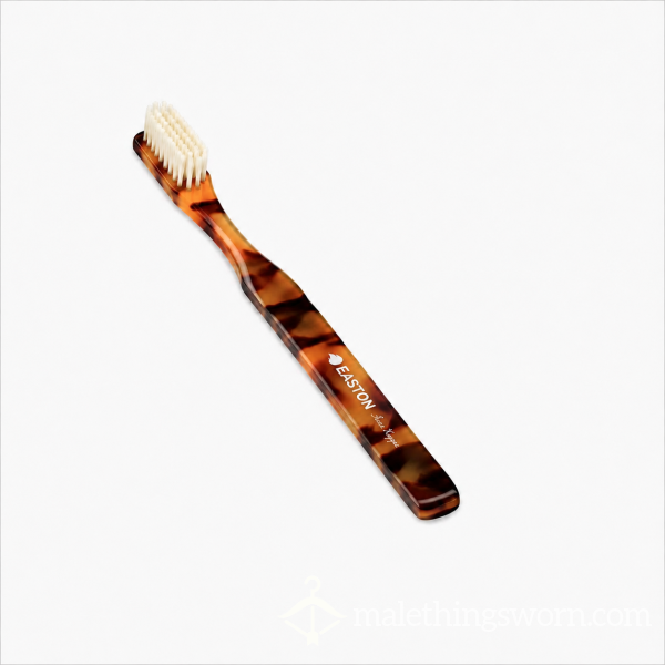 Cute Preppy Toothbrush …That’s Been DEEP In My *TIGHT* VIRGIN A**HOLE. 🍑🫦🍑🫦💦