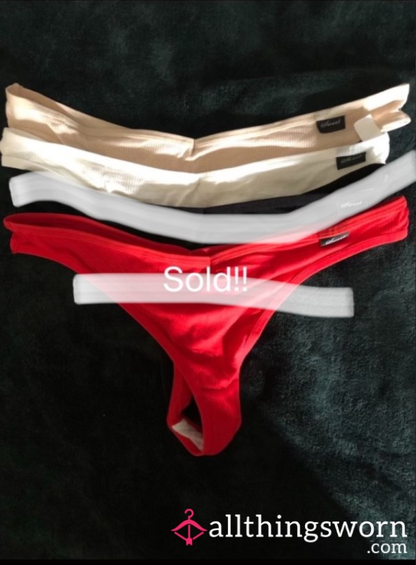 Cute Ribbed Thongs