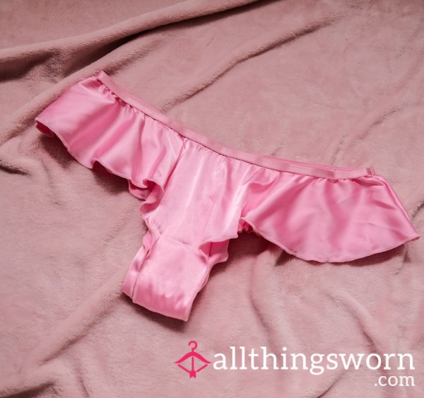 Cute Satin Panties - 48hr Wear 🌸