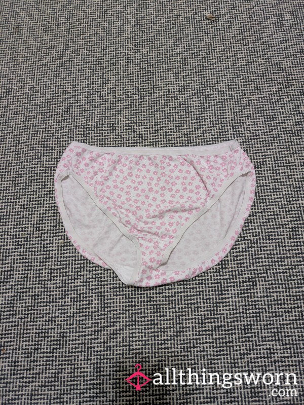 Cute Scented Pink Flor*l Panties
