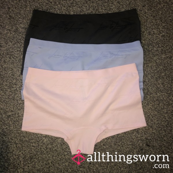 Cute, Soft, Stretchy, Boy-shorts🩷🩵🖤