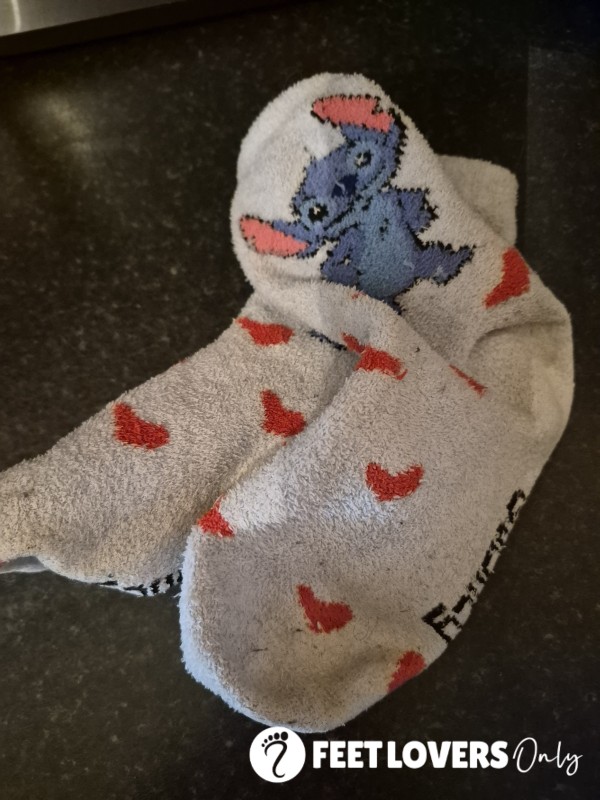 Cute Stitch Bed Socks