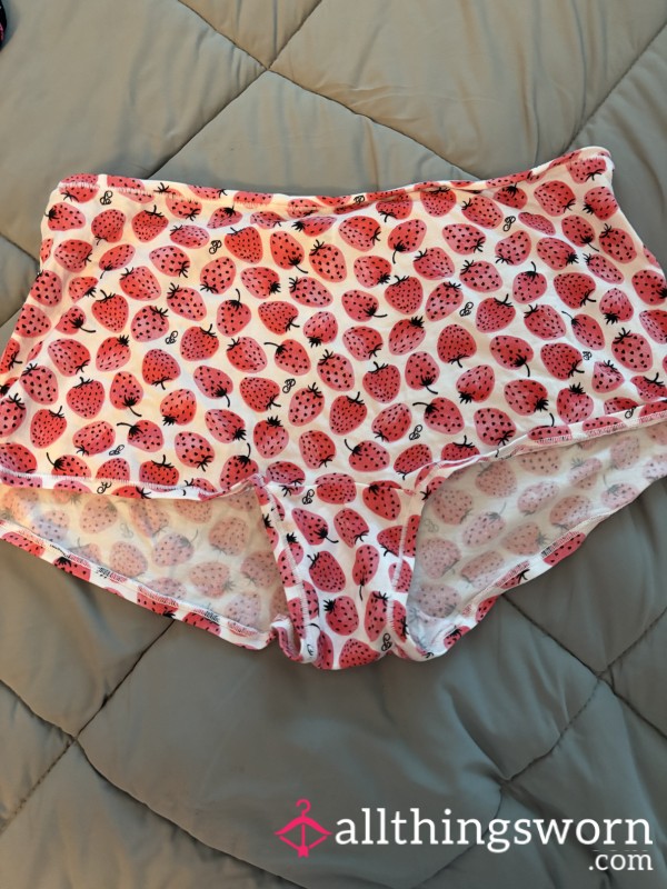 Cute Strawberry Panties