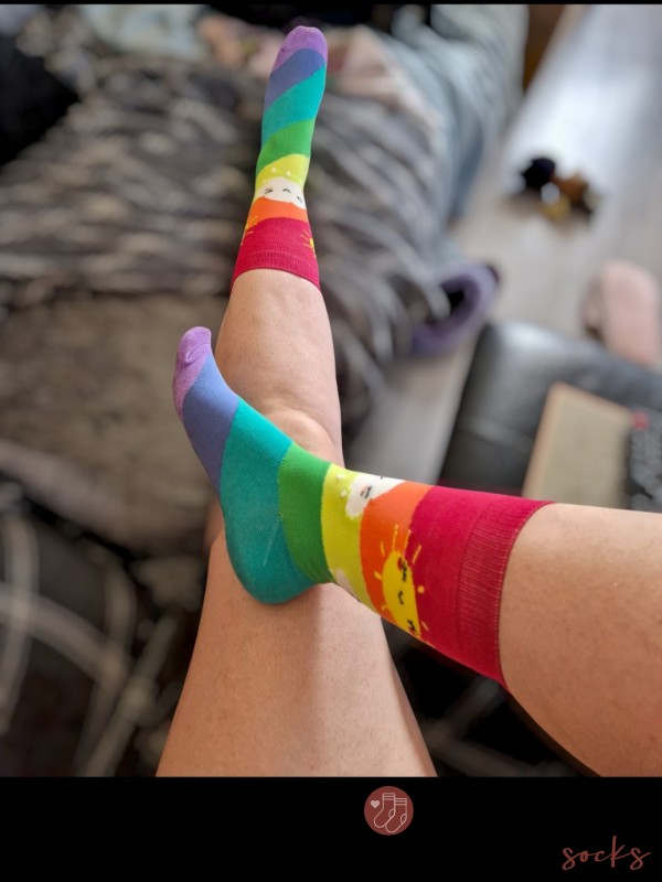 Cute Sunshine Socks 🌞