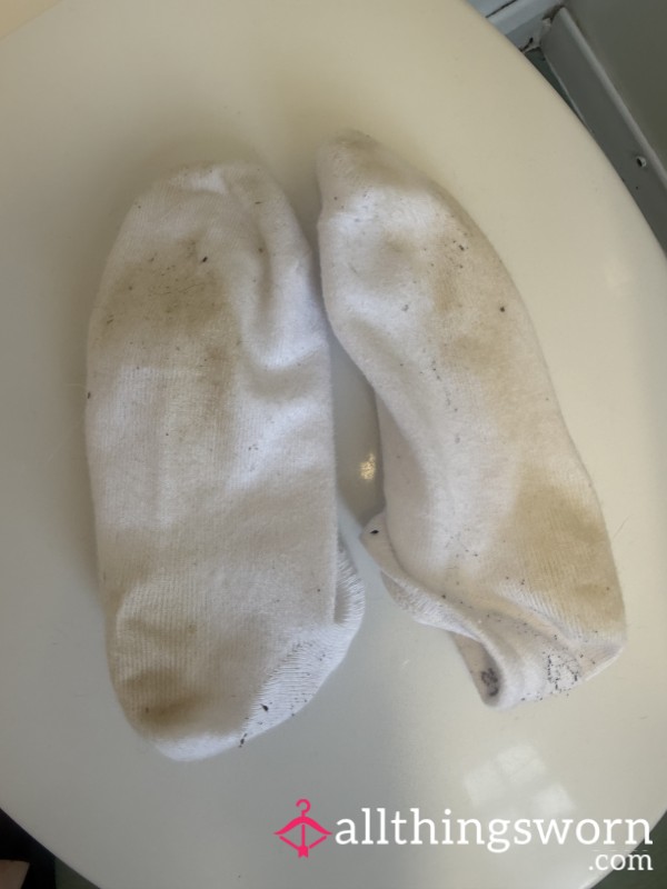 Cute White Ankle Socks