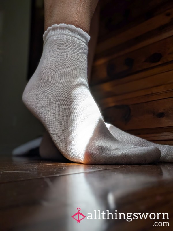 Cute White Ankle Socks