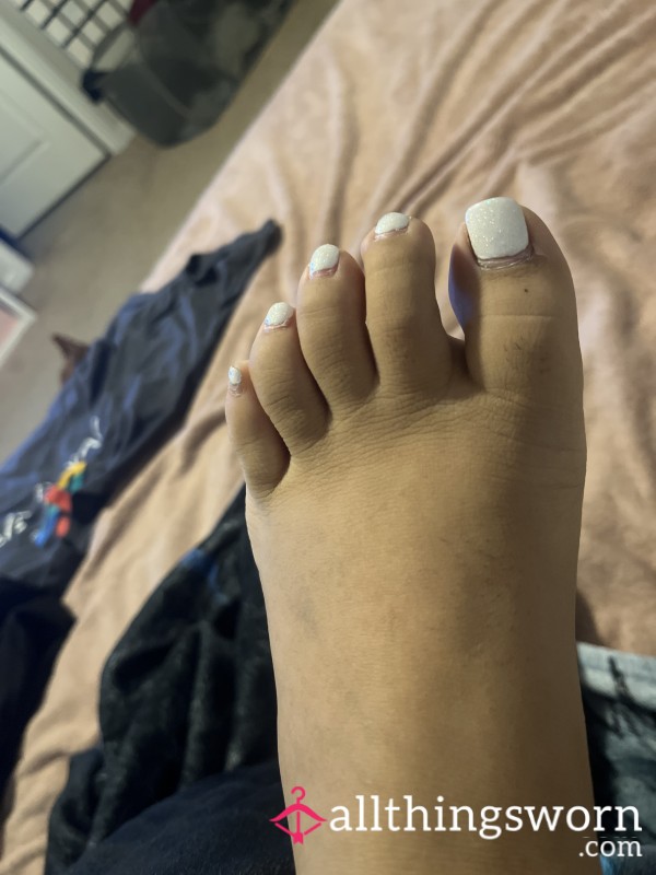 Cute White Toes
