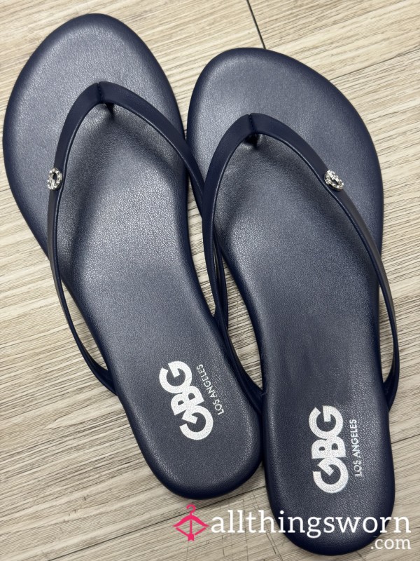 Cute Worn Flip Flops