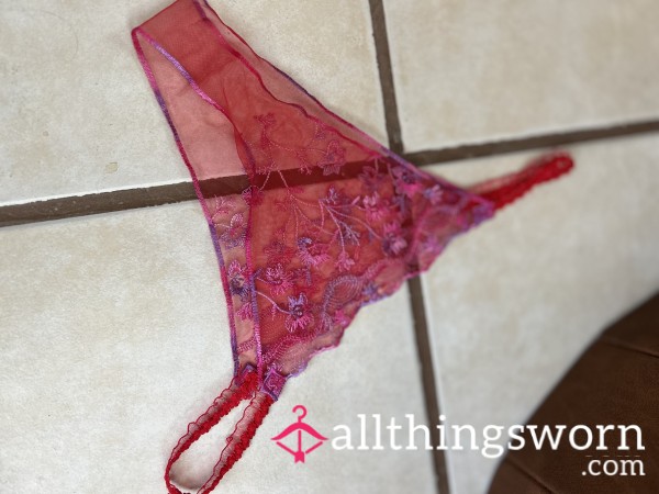 Cutest Flor*l Delicate Flowery Thong