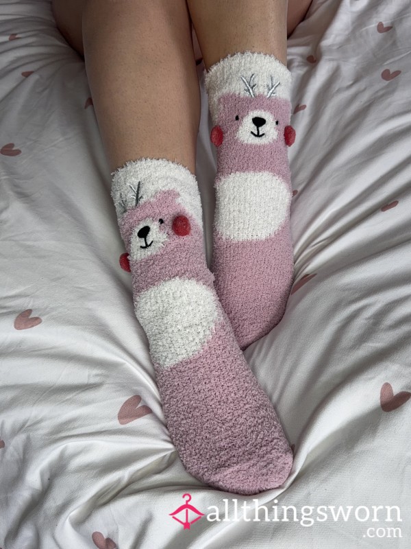 Cutesy Fuzzy Socks
