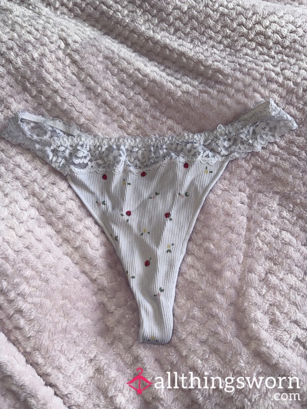 Cutesy Lace Thong 1 Day Wear