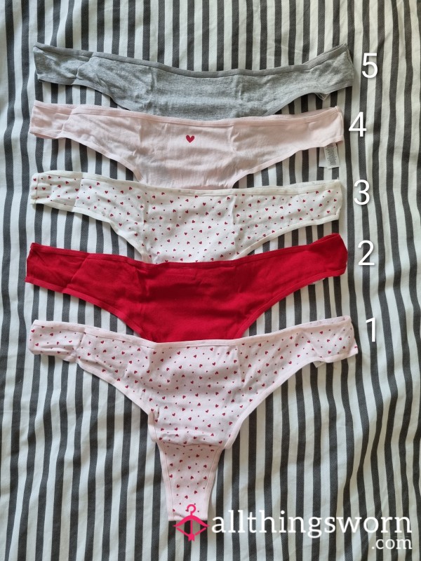 Cutey Cotton Thongs