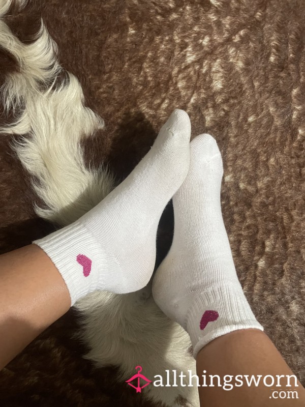 Cutie Little Heart Socks On My Cutie Little Feet